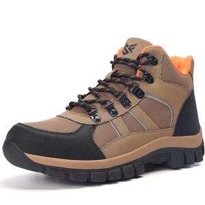 Men's Hiking Boots - Brown and Black
